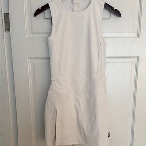 Vuori White Sleeveless Tennis Dress